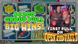 💲6200 Group Pull 🏦 FIRST EVER on Open the Vault [upl. by Anaid]