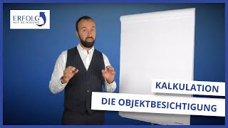 Kalkulation Gebäudereinigung Teil 1 Wichtig bei der Objektbesichtigung [upl. by Midge]