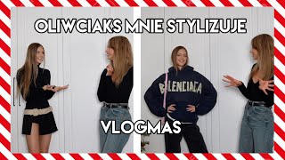 OLIWCIAKS WYBIERA MI OUTFITY  VLOGMAS [upl. by Paza345]