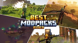 Top 10 Best ModPacks For Minecraft 112 → 1202 2023 [upl. by Aneerbas368]