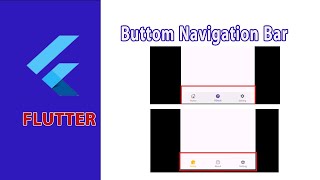 Create button navigate bar in flutter  Android  Device mobile [upl. by Naahs]