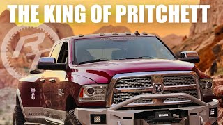 1000HP Dually Ram Cummins Takes On Pritchett Canyon In Moab [upl. by Ullman755]