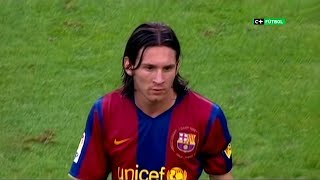 Lionel Messi vs Athletic Bilbao Home 200708 [upl. by Loss588]