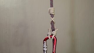 схватывающий узел quotvaldotain tressequot  valdotain hitch [upl. by Roze]