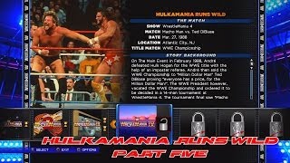 WWE 2K14 30 Years of WrestleMania  Hulkmania Runs Wild Walkthrough Part 5 Legend Difficulty [upl. by Nosirrag]