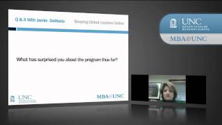 MBAUNC  Student Experiences from Jamie DeMaria [upl. by Tengler340]