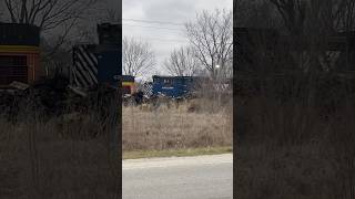 BNSF 8785 leads an empty coal train in Ottumwa with MRL 4313 [upl. by Ahsanat]