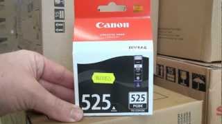 Canon Ink Cartridge PGI525 PGBK black 4529B001 [upl. by Eanrahs]