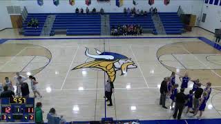 Hayfield High School vs Maple River Mens Basketball [upl. by Sucramraj458]