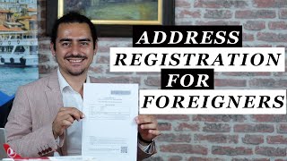 Address Registration in Turkey for Foreigners  How to Register your Address at Immigration Office [upl. by Suriaj519]