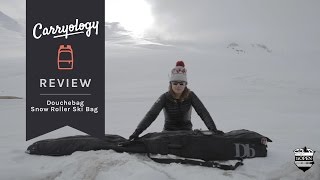 Douchebag Snow Roller Ski Bag Review  Carryology  1iOpen [upl. by Aned]