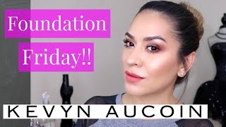 Kevyn Aucoin Sensual Skin Enhancer amp Sensual Skin Primer Review amp Demo  Oily skin [upl. by Fotzsyzrk]