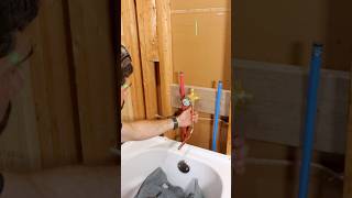 Tub Shower Valve Installation Tips  shorts homerepairtutor [upl. by Aivila589]