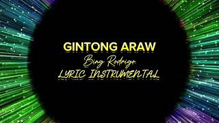 GINTONG ARAW LYRIC INSTRUMENTAL [upl. by Lisha]