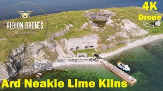 Ard Neakie Lime Kilns Sutherland  DJI AIR3 4K [upl. by Drauode]