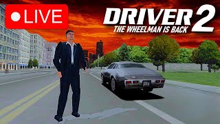 Nostalgia Gameplay AO VIVO de Driver 2 The Wheelman Is Back ZERADO [upl. by Goines]