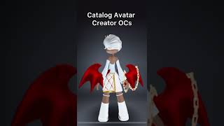 Catalog Avatar Creator OCs roblox oc catalogavatarcreator [upl. by Annahpos]