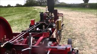 Miniature Traction Engine  4quot Burrell DCC Showmans [upl. by Selohcin]