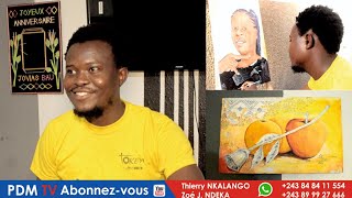 ARTISTE PEINTRE CONGOLAIS RDC INCROYABLE [upl. by Kopans]