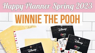 NEW Happy Planner Winnie the Pooh And Tigger Disney Sticker Books amp More  Spring 2023 Release [upl. by Aciraj]