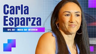 Carla Esparza talks retirement legacy ahead of UFC 307 fight with Tecia Pennington [upl. by Albie145]