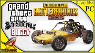 GTA San Andreas Playerunknowns Battleground Buggy Mod  PUBG Buggy in GTA SA  Hindi Urdu [upl. by Terese387]