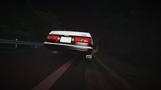 AE86 vs R32 Short High Speed Cornering amp Simple Gutter Run [upl. by Frasier]