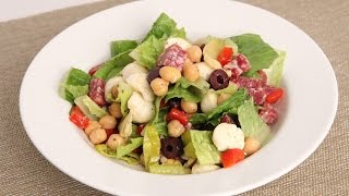 Antipasto Chopped Salad Recipe  Laura Vitale  Laura in the Kitchen Episode 866 [upl. by Josefina828]