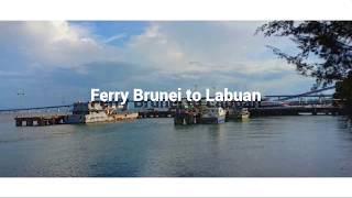 Ferry from Brunei to Labuan [upl. by Beitch]