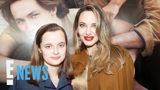 Angelina Jolies Daughter Vivienne Joins Mom on the Red Carpet  E News [upl. by Gerri201]