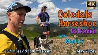 Coledale Horseshoe Extended with Marley 🐕  Lake District  4K  May 2024 [upl. by Arymahs676]