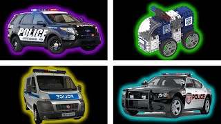 👮🏽🚓Police Vehicles quotSiren Alarm Hornquot Sound Variations in 15 Minutes  MEGA COMPILATION👮🏽🚓 [upl. by Alcina]