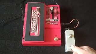 Digitech Whammy 5 preset footswitch controller [upl. by Quinby289]