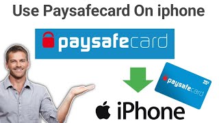 How To Use Paysafecard on IPhone 2024 [upl. by Sabella]