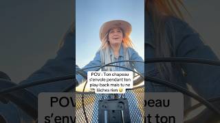 Aucun chapeau n’a été maltraité 😂 🤠 youtubeshorts newmusic clip countrymusic humour [upl. by Aym]