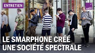 David Le Breton sociologue  quotLes gens absorbés par leur téléphone créent une société fantomatiquequot [upl. by Acirrehs]