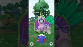 Oranguru amp Passimian Shiny✨️ pokemongo pokemongoapp pokemon pokemonapp shiny eventospokemongo [upl. by Antonia]