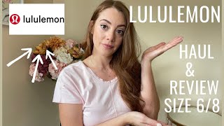 Lululemon HAUL amp REVIEW Size 68  Legging Season [upl. by Nnaharas351]