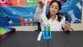 3 2 1 Capillary Action  easy science experiment for kids with Inayah [upl. by Annovy202]