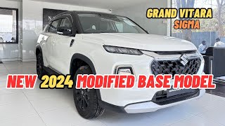 New Modified 2024 Grand Vitara Sigma Base Model grandvitara2024 grandvitaramodification [upl. by Corbet495]