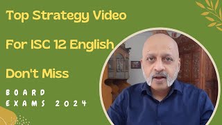 ISC English Language and Literature Papers  Study and Time Management Strategy  Board Exams 2024 [upl. by Kimberly]