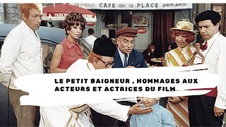 Le petit baigneur  hommages aux acteurs et actrices décédés [upl. by Eivets]