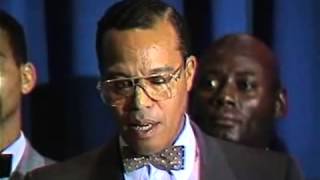 Minister Farrakhan The Announcement October 24 1989 [upl. by Prendergast]