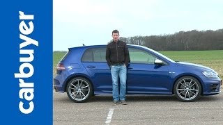 Volkswagen Golf R 2014 review  Carbuyer [upl. by Arimihc30]