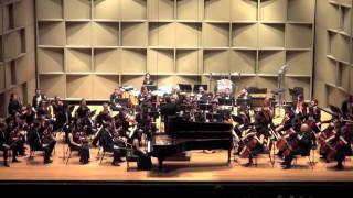 Piano Concerto No 1in D Minor  mvt 2 Brahms Stony Brook Symphony Orchestra [upl. by Surovy759]