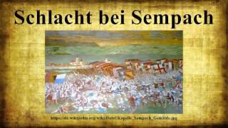 Schlacht bei Sempach [upl. by Alfonso]