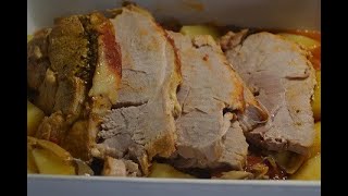 Recette facile Rôti porc pdt tomates au cookeo [upl. by Fishback]