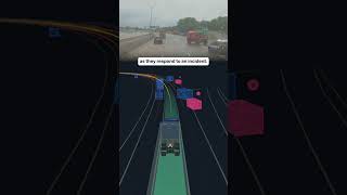 Watch an autonomous truck powered by the Aurora Driver proactively responds to emergency vehicles [upl. by Flora]