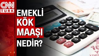 Emekli kök maaşı nedir Kök maaş üzerinden zam hesaplaması nasıl yapılır Emin Yılmaz yanıtladı [upl. by Pillsbury]