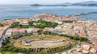 🏛 Italy near Naples Amphitheatre of Pozzuoli naples italy [upl. by Nylcsoj]